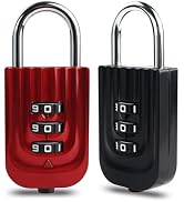 UP Security Gym Lock with Code, Combo Lock for Locker, Small Padlock Combination, Combination Pad...