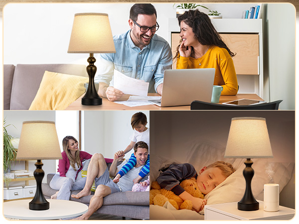 night stand lamps set 2