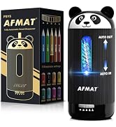AFMAT Electric Pencil Sharpener, Fully Automatic, for 6.5-12mm Pencils | Rechargeable & Cordless,...
