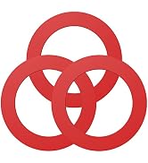 Flush Valve Seal for Mansfield, 3 Pack Upgraded Silicone Material Toilet Tank Gasket Replacement ...