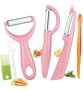 Senbowe Upgrade Potato Peeler for Kitchen, 6PCS Stainless Steel Vegetable Peeler, I and Y Veggie ...