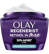 Olay Retinol Night Cream for Women, MAX, Anti-Aging Face Mousturizer, Fragrance-Free, Non Greasy ...