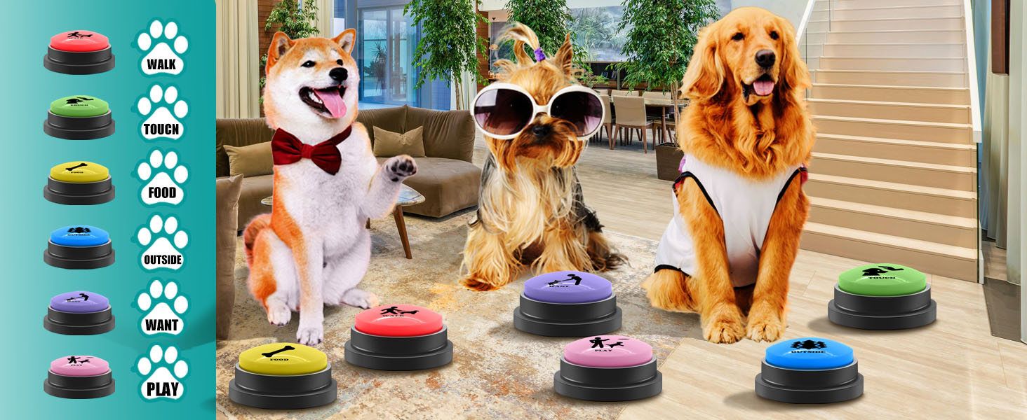 Dog Buttons for Communication