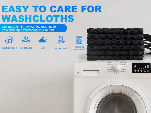 100% Cotton Wash Cloths