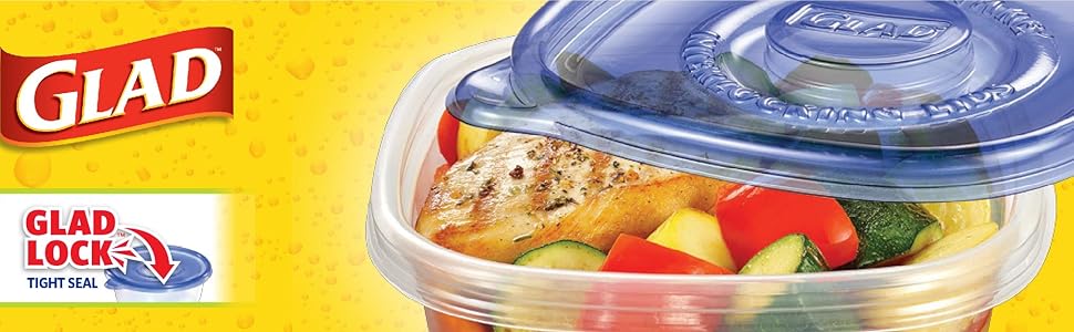 glad tupperware 24 oz soup containers storage lids stacked art perfect sandwich plastic food freezer