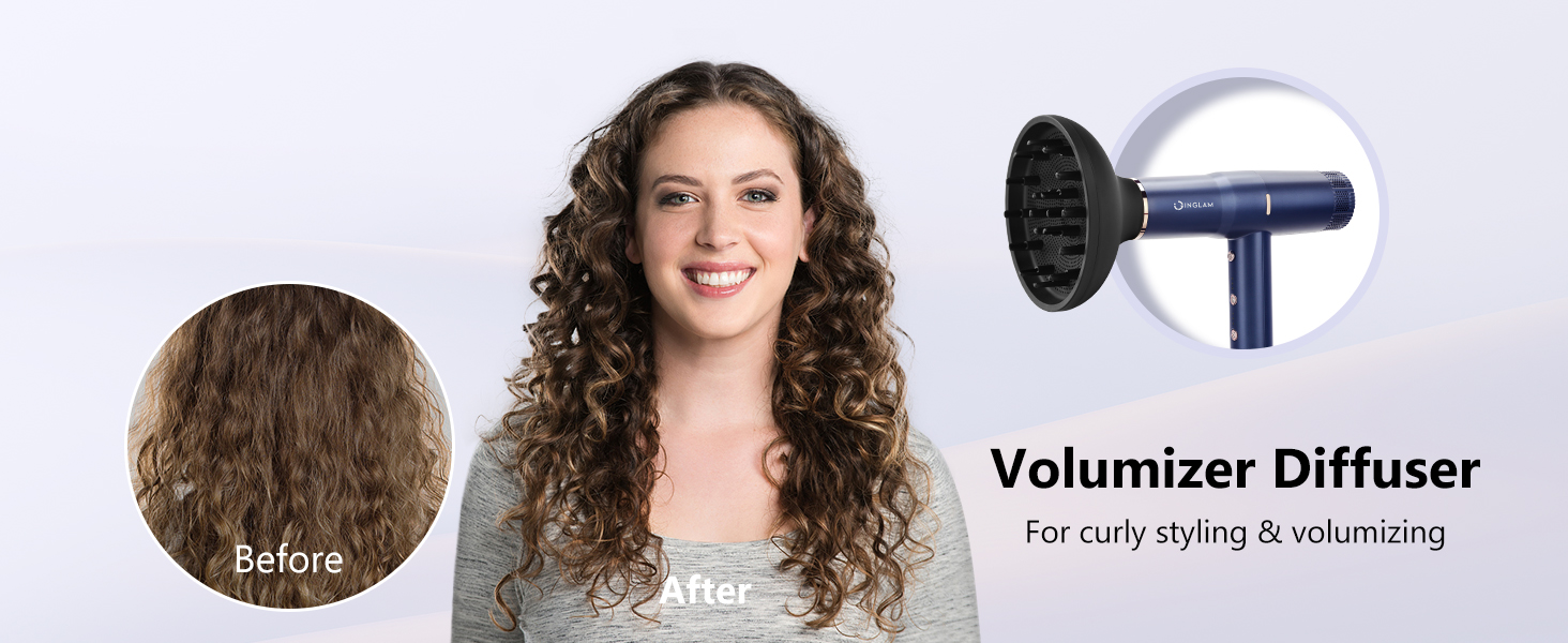 hair dryer with diffuser, blow dryer with diffuser