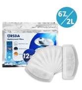 ORSDA Replacement Carbon Filters for 67oz/2L Stainless Steel Multi-Pet Dog and Cat Water Fountain...