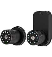 BOTHSTAR Keypad Door Knob with Key,Keyless Entry Door Lock, Code Locks Door Knob, Auto Lock,50 Us...
