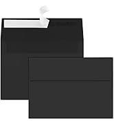 50 Packs 5x7 Envelopes, A7 Envelopes, 5x7 Envelopes for Invitations, Printable Invitation Envelop...