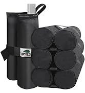 Eurmax USA Weight Bags for Pop up Canopy Instant Shelter, Sand Bags, Canopy Weights Tent Weight f...