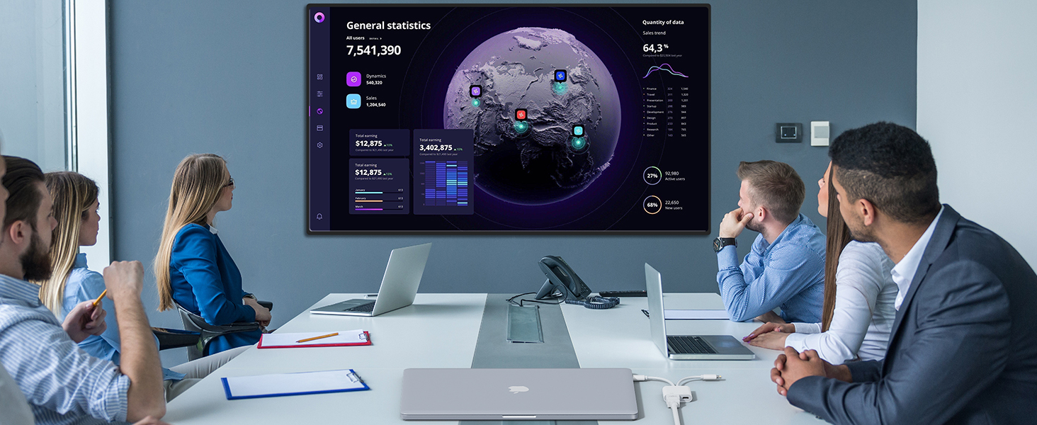 USB-C & Lightning to HDMI Adapter for iPhone