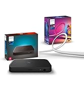 Philips Hue Play HDMI Sync Box 8K + Gradient 75" Smart TV Light Strip - Sync Your Video Games, Mo...