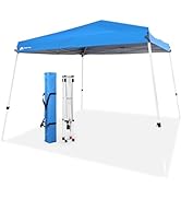 Abba Patio 10x10 Slant Leg Canopy Tent, Outside Canopy, Portable Commercial Canopies Shelter with...