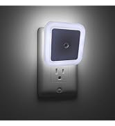 Gpmltring Brightness Sensor Night Light, Cordless LED Lamp, Wall Plug in Sconces for Corridor, St...