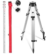 Surveying Tripod and Aluminum Grade Rod Combo - 66