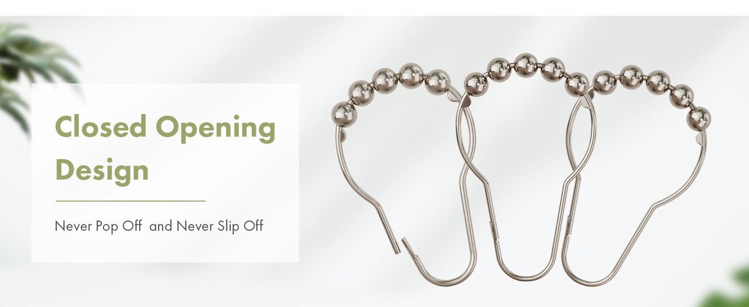 Shower Curtain Hooks