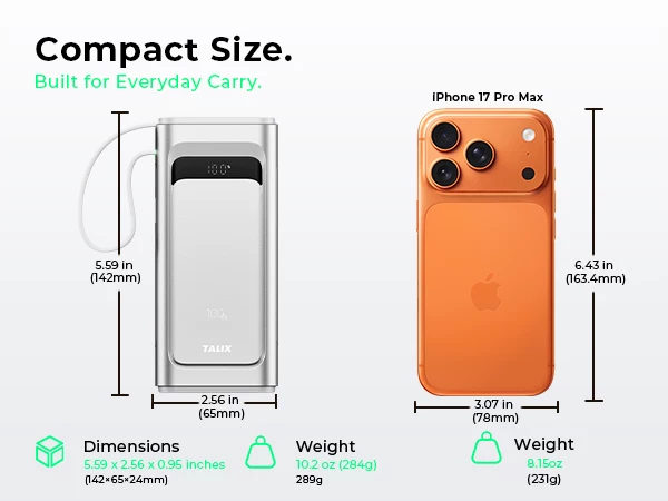 10000mah portable charger-100w