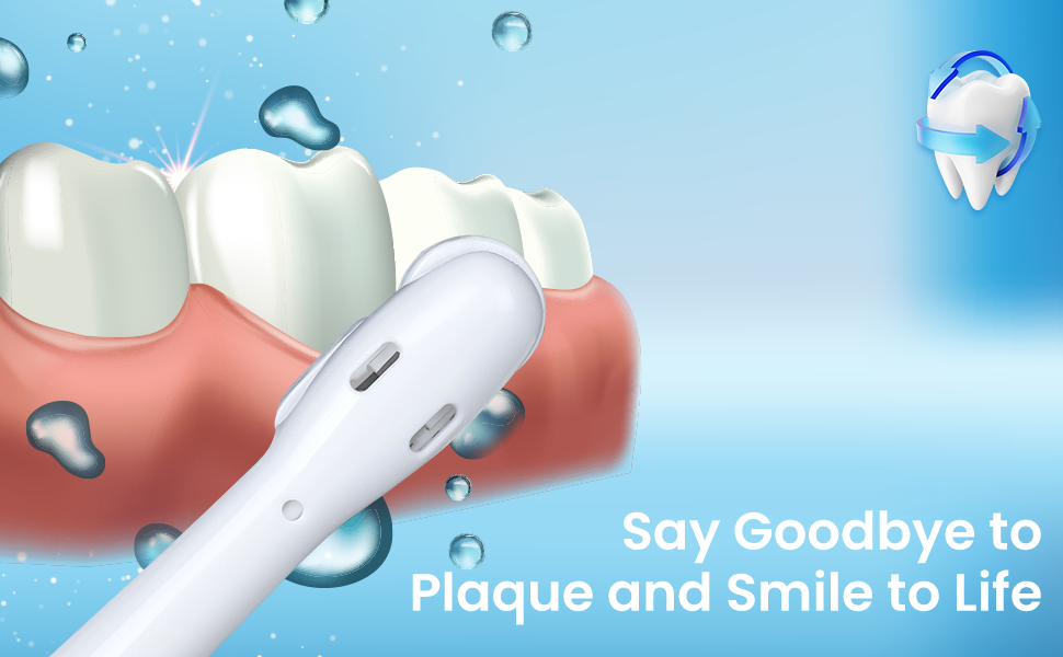 Double Cleaning the tooth