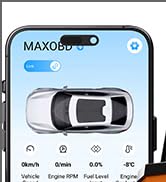 KONNWEI OBD2 Scanner Bluetooth 5.2, Wireless Car Scanner Diagnostic Tool for iOS & Android for Pe...
