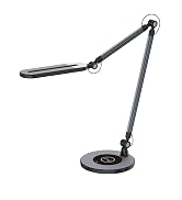 OTUS Desk Lamp wireless charger LED Architect Desk lamp for Home Office, Adjustable Metal Swing A...