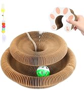 Goosheep Cat Accordion Magic Organ Cat Scratching Board Cat Toy Kitty Kurlz Cat Toy Ball Scratch ...