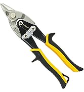 Proferred T02004 Aviation Snips, TPR Grip, Notch Cut