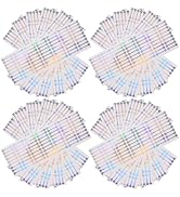 OSALADI 500pcs PVC Seal Stickers for Cosmetic and Essential Oil Bottles Tamper Evident Self-Adhes...