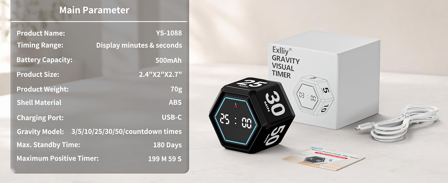 Rotating Productivity Timer