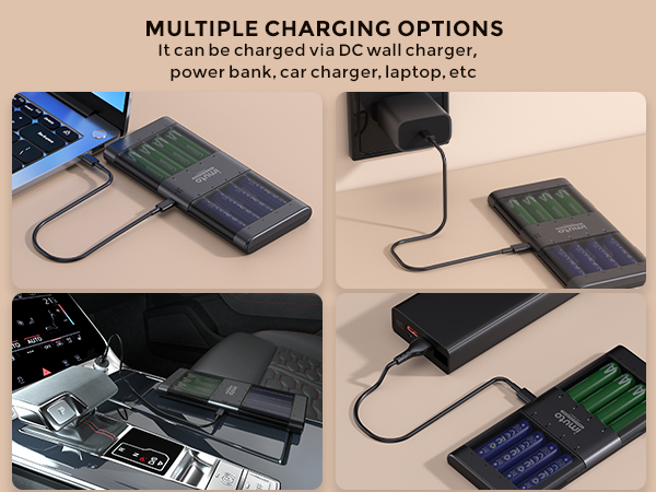 rechargeable batteries charger