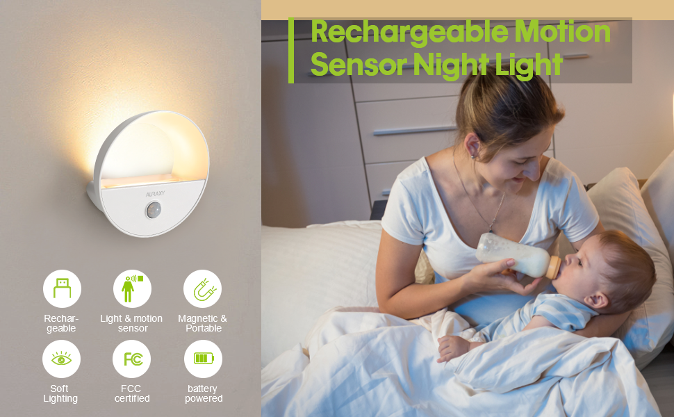 rechargeable night light