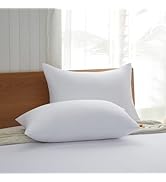 Acanva Bed Pillows for Sleeping 2 Pack, Down Like Filling Luxury Soft Supportive Plush for Side B...