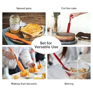 food grade silicone, baking spatula, mixing spatula