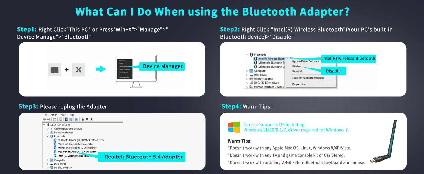 BT548-TroubleShooting Guide