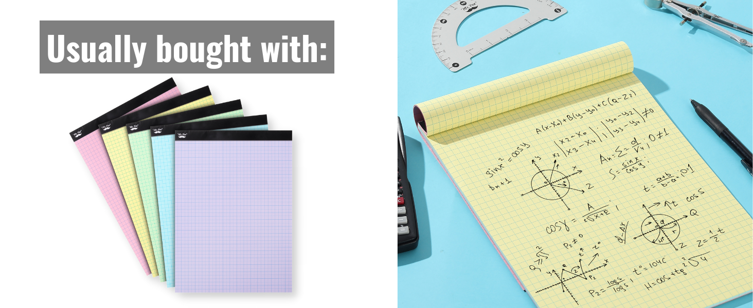 Mr. Pen- Pastel Graph Paper