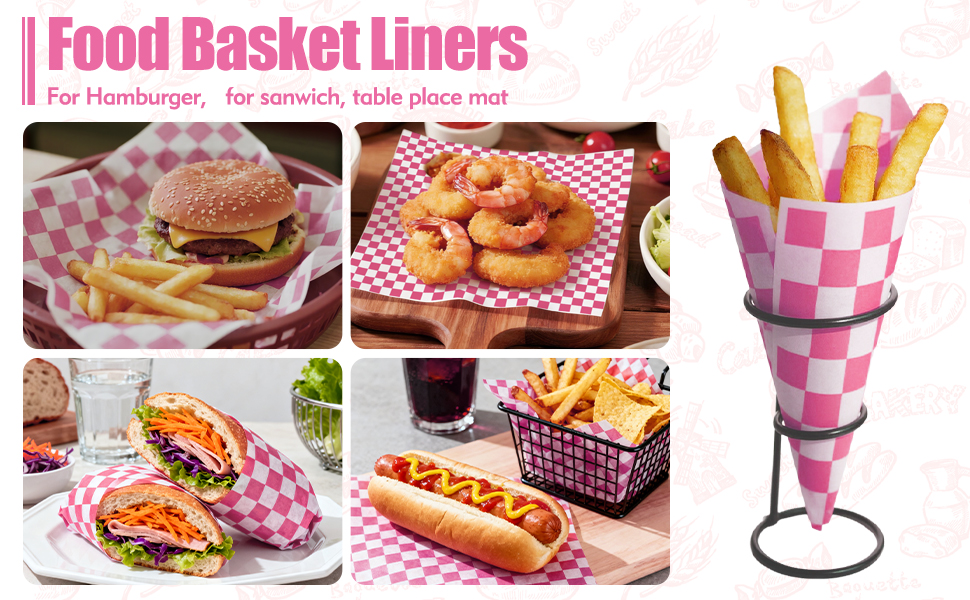 Food Basket Liners