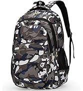 rickyh style Stylish Backpack: Multi-functional and Lightweight Bag for Travel, School, and Outdo...