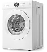 ROVSUN 1.8 Cu.Ft Portable Clothes Dryer, Front Load Electric Dryer, Compact Laundry Dryer with El...