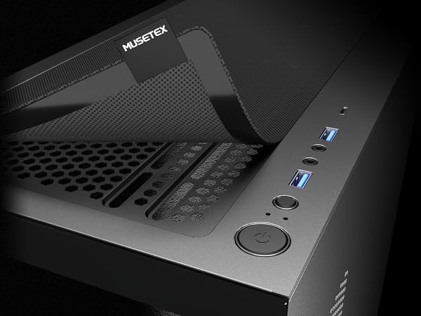 gaming pc case with fans