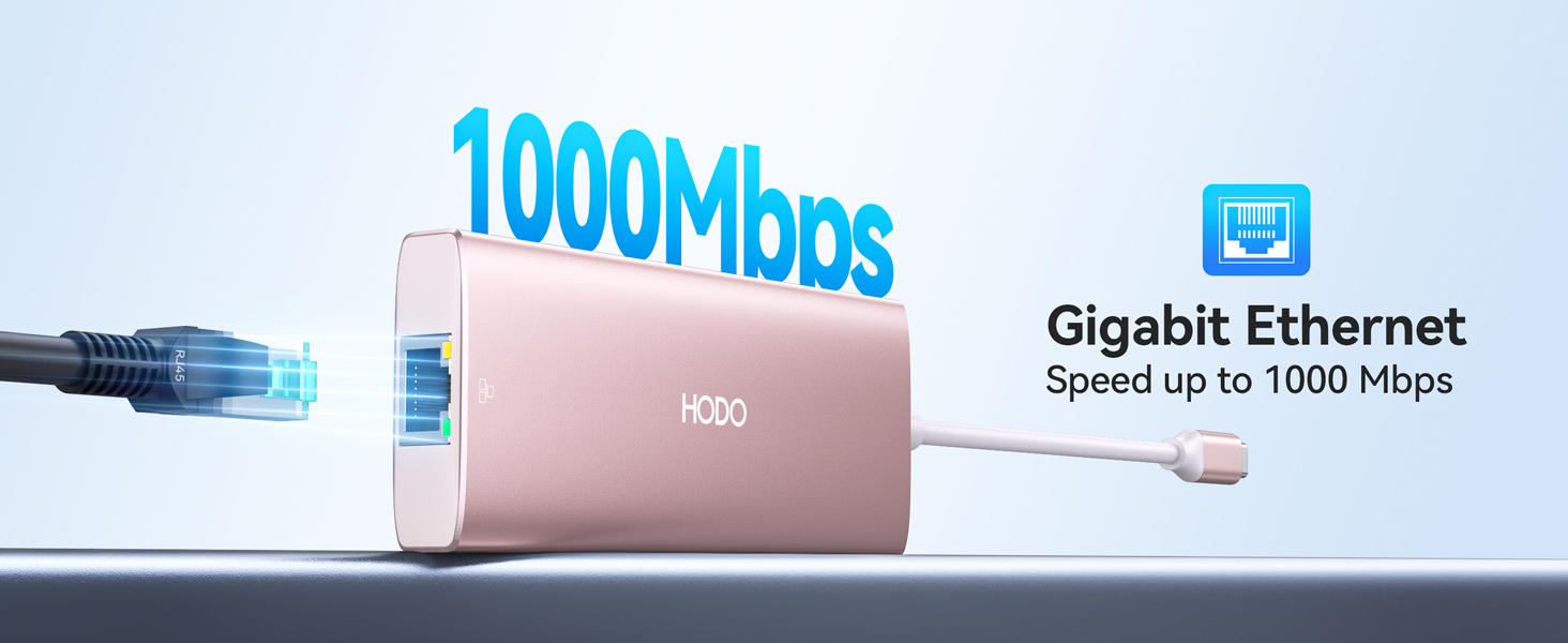 USB C Hub Multiport Adapter, Laptop Docking Station for Dell/HP Laptop, USBC Dock 4K HDMI,Ethernet