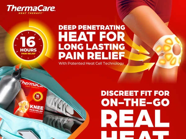 deep penetrating heat for long lasting pain relief