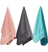 Wuwahold Microfiber Gym Towels for Exercise Fitness, Sports, Workout, 380-GSM 15-Inch x 31-Inch B...