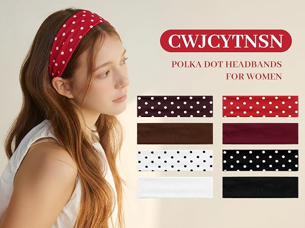 Polka Dot Headbands