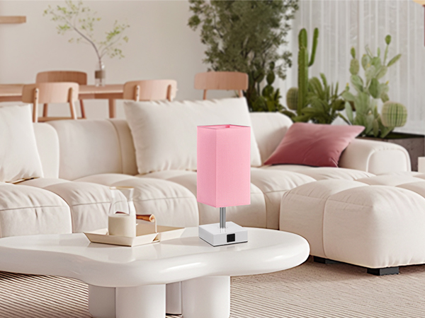 pink lamp