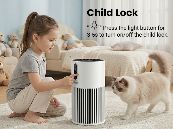 hepa air purifier smart wifi air purifiers for bedroom for home pets large room office kitchen