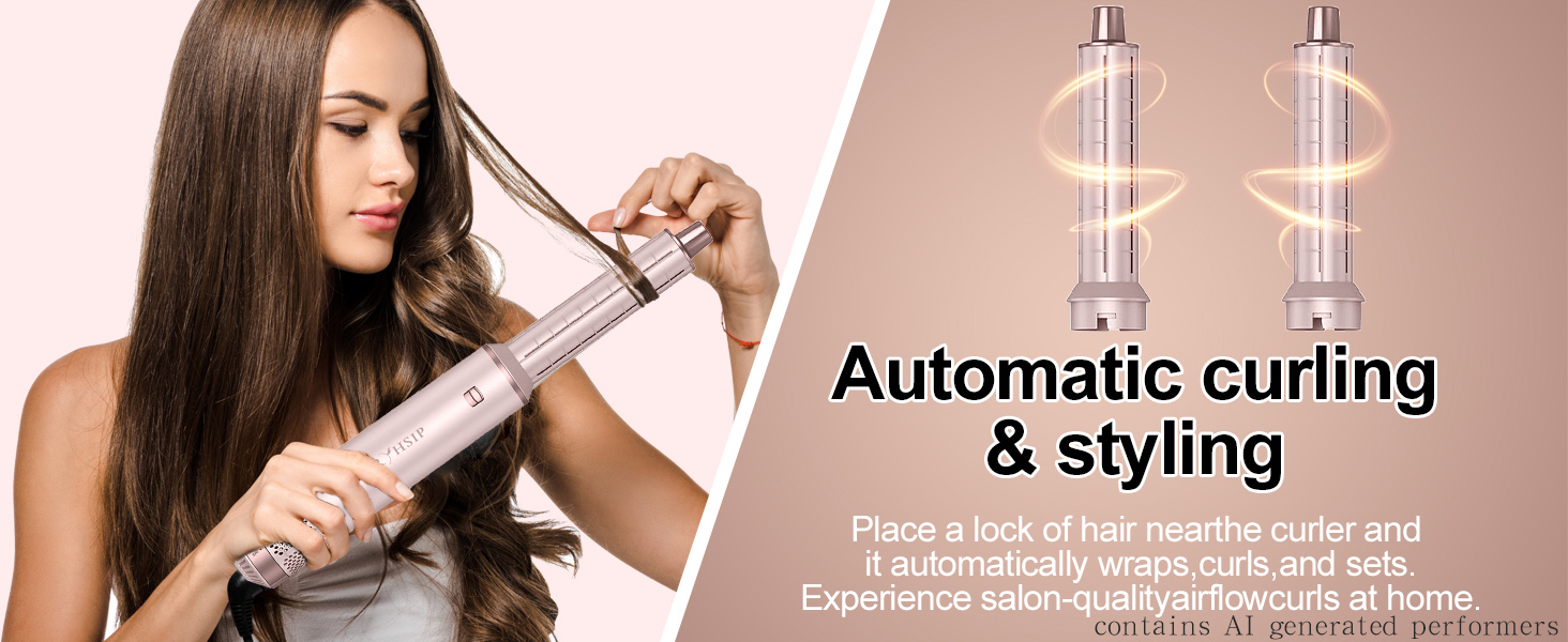 Dryhsip 5 in 1 Air Styler Curler