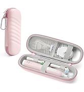 SQERO Electric Toothbrush Case for Oral-B Pro/iO/Philips Sonicare, Waterproof Traveling Toothbrus...