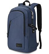 Mancro Laptop Backpack, 15.6 inch Business Backpack Water Resistant Laptops Backpack for Men Wome...