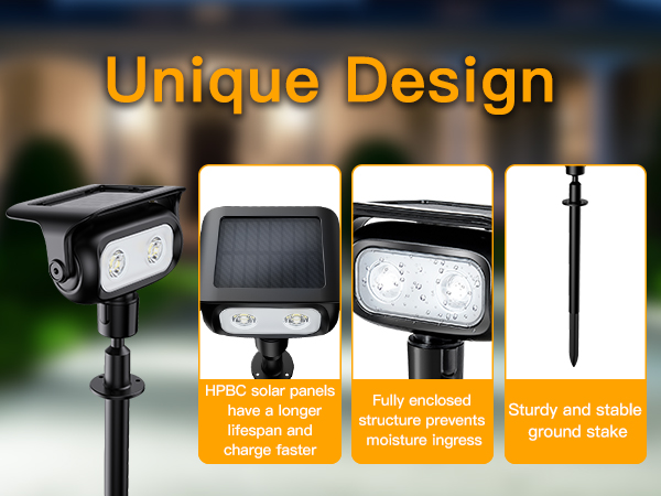 solar lights outdoor waterproof