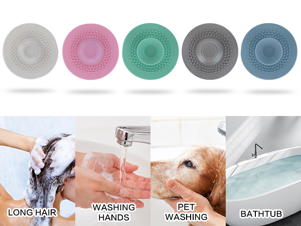 drain shower hair sink bathroom catcher cover bathtub stopper strainer tub kitchen accessories bath