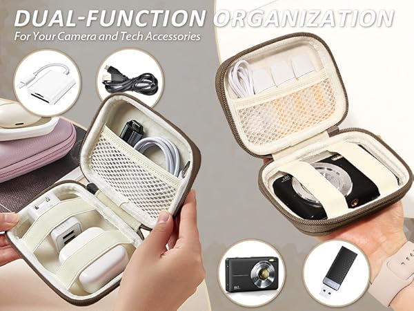 digital camera case small bag travel protective storage holder accessories sd card ccd camkory kodak